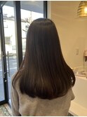 ストレートデジタルパーマ 内巻き♪
