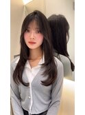 ブルーブラック/ワイドバング/美髪のススメ/外ハネボブ/北九州/