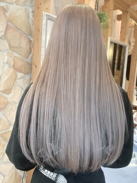 ラグーン(LAGOON) ホワイトミルクティーベージュ/バレイヤージュ/ケアブリーチ