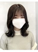 【くびれミディアム×グレージュ】（ブリーチ履歴1回）＊rina＊