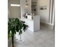 アロヘアー(Alo hair)の雰囲気（受付カウンター）