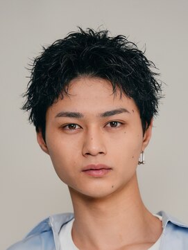 フィフス 渋谷(fifth) ラフな質感の無造作パーマ×スパイキーショートスタイル