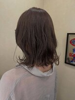 ヘアデザインフルーヴ(hair design fleuve)&nbsp;暗めグレージュ