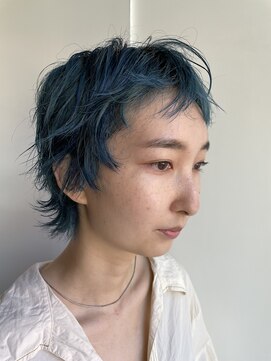 キーチェ 梅田中崎町(keych) ダブルカラー/ウルフカット[中崎町/梅田駅］