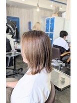 ヘアリゾートエーアイ 浅草店(hair resort Ai)&nbsp;白髪ぼかしアディクシー+伸ばしかけの方におすすめくびれヘア