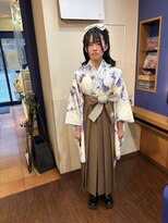 ヴァンセン(vincennes) 着付け ヘアセット　[北品川/美容室ヴァンセン]