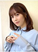 似合わせ顔周りカット前髪カット/サイドバング/銀座