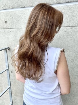 【グレージュカラー/ハイライト】縮毛矯正/インナーカラー/天神