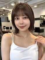 アビー(ABBEY3)&nbsp;外ハネボブラインボブ切りっぱなしボブヘイリーボブパッっとボブ