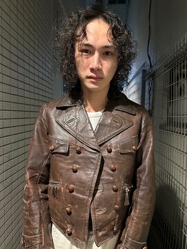 アンドピース and peace men's スパイラルパーマ