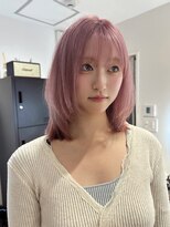 ホープ(hope)&nbsp;ミルクティーピンク/ブリーチ/ダブルカラー