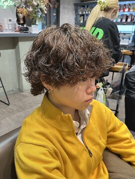 スタイル スマート サロン(STYLE smart salon) STYLE藤沢メンズカット茶髪60%シャドウパーマ