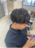 メンズナチュラルパーマ
