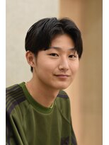 にもう&nbsp;メンズニュアンス　センターパート