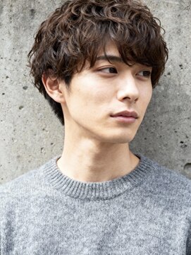 サーフカール短髮メンズショートおしゃれ坊主べリーショート