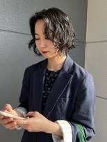 ヘアーアイストゥーレ(HAIR ICI TRE)&nbsp;ボブパーマ　ニュアンスパーマ　ゆるふわパーマ