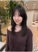郡山エリアおすすめ韓国風セミロング