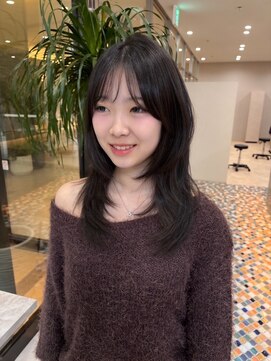 オズ 郡山駅前店(OZ) 郡山エリアおすすめ韓国風セミロング