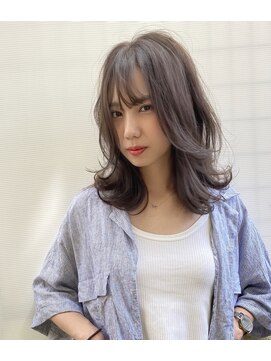 グランジュテ(grandjute) カット ハイライト 白髪ぼかし 小顔パーマ トリートメント