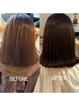 ジジ(jiji) ナチュラルで柔らかい質感になる酸性ストレート