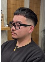 モーテル(MOTEL)&nbsp;ハイフェードの質感があるクロップスタイル