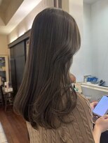 ナナナ パレナ 大津膳所店(nanana parena)&nbsp;髪質改善×トーンアップで楽しむ透け感グレージュカラー