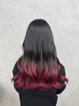 アン(Hair make un) グラデーションカラー♪
