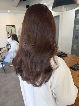 ナンバー(number+) 【艶感★オルチャンヘア】韓国ヘアくびれ大人可愛いカール