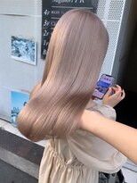 ミル 心斎橋(MIL) 透明感ミルクティーベージュ/艶髪ロング/ダブルカラー/心斎橋