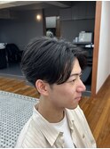 MEN’S/サーフカール/刈り上げセンターパート/表参道駅/青山