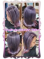 ヘアーファクトリー☆マハロ(Hair Factory☆MAHARO)&nbsp;シャドールーツ☆インナーカラー
