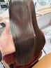 【質感革命カラー】カット＋つるりんちょ０髪質改善カラー　15,820円