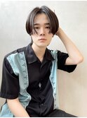 20代30代韓国風コンマヘアセンターパートウルフカット本厚木