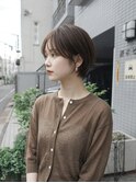 新宿若松河田曙橋オリーブベージュコンパクトショート20代30代