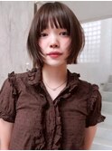 韓国ボブレイヤーボブ渋谷タッセルボブお洒落なレイヤーカット