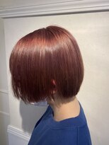 オーブ ヘアー リリー 博多2号店(AUBE HAIR lily) チェリーレッド