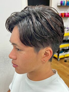 デプト(DEPT.) ニュアンスパーマシャドウパーマウルフカットメンズパーマ佐賀