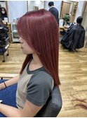 艶感たっぷり大人可愛いチェリーピンクカラー【20代～40代】