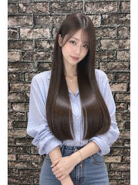 チャーム ヘア リゾート(charm hair resort) 絹髪縮毛矯正スタイル