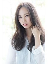 アドラーブル 松崎店(adorable) 【adorable】大人上品ロングスタイル♪クールアッシュストレート