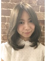 ベルヘアー 岩国店(Bell hair)&nbsp;ナチュラルミントアッシュミディ