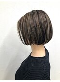 アッシュベージュボブ☆
