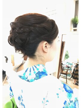 ロカット サロン(Roquat Salon) 浴衣クラシカルアレンジ【ブライダルヘアメイク 立川/立川南】