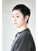 マニッシュな黒髪ベリーショート♪