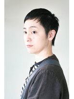 ホワイトルーム(White Room) マニッシュな黒髪ベリーショート♪