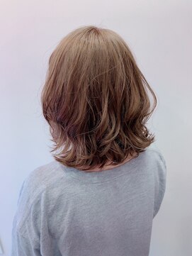 ミント(minto) トップふんわり骨格矯正カット20代30代ココアベージュ小顔前髪