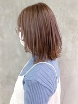 アイティー バイ アルバム 中野店(IT by ALBUM) ピンクベージュ_オリーブカラーハイライトカラー_ba308351