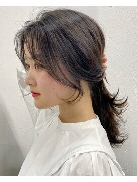 キラ 渋谷(KILLA) 韓国ヘア　おくれ毛カット　ヘアアレンジ　榎園由美