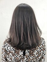 アイティーバイアルバム 藤沢店(IT by ALBUM)&nbsp;オリーブグレー_毛先パーマことりベージュ_ba260461