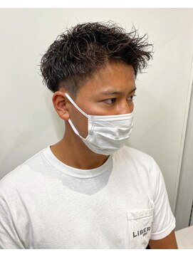 クレア 能見台(CREA) 横浜メンズパーマツイストスパイラルパーマビジネスショートヘア